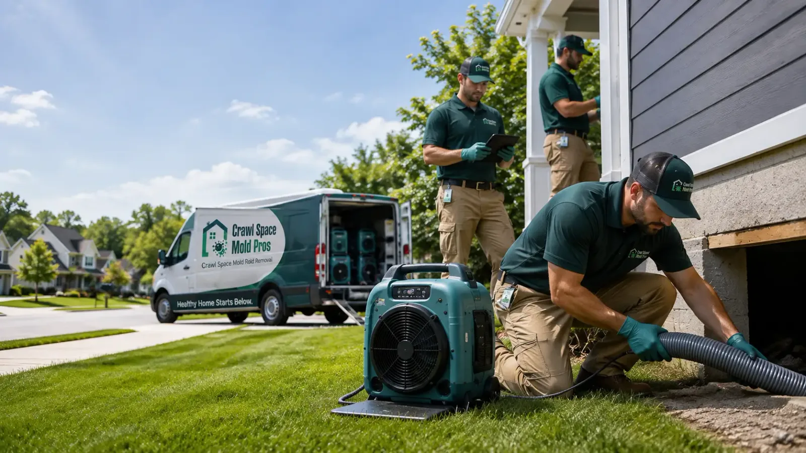 Crawl Space Mold Removal in Junction, UT